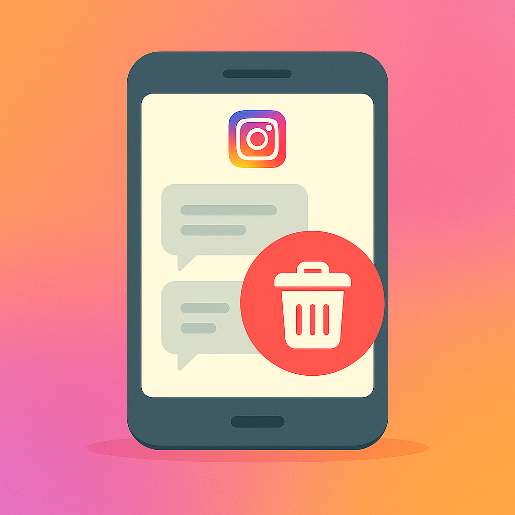 Cómo borrar mensajes de Instagram