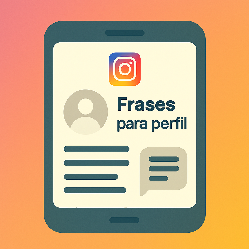 Frases para perfil instagram